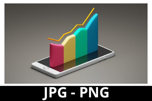 3D Rendered Infographics on a Smartphone Guide
