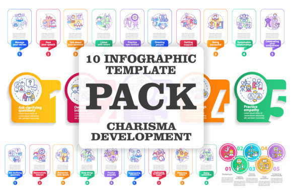 Charisma Benefits Rectangle Infographics Guide