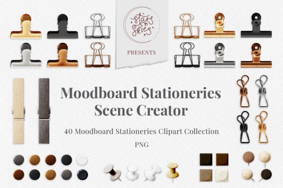 Creating Dynamic Mood Boards with the Moodboard Stationeries Scene Creator