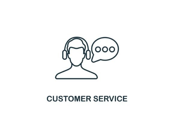 Enhancing Your Brand with the Customer Service Icon
