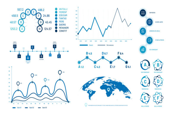 Evaluating Infographics Graph Charts for Professional Data Presentation