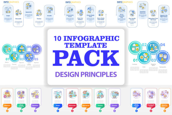 Streamlining Visual Communication with Graphic Design Principles Infographics